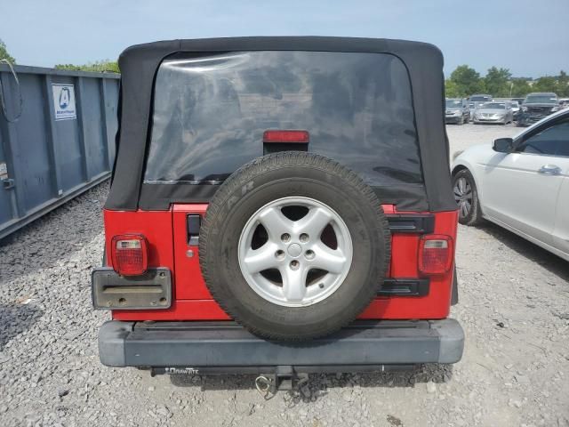 2005 Jeep Wrangler / TJ SE