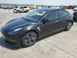 2023 Tesla Model 3 en venta en Grand Prairie, TX