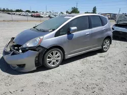 Honda salvage cars for sale: 2009 Honda FIT Sport