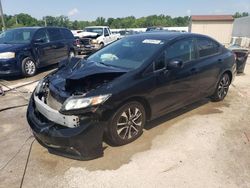 Honda salvage cars for sale: 2013 Honda Civic EX