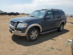 Ford Explorer Eddie Bauer salvage cars for sale: 2010 Ford Explorer Eddie Bauer