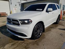 Salvage cars for sale at Pekin, IL auction: 2017 Dodge Durango R/T