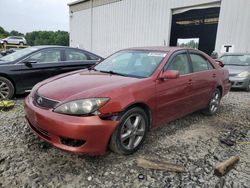 Toyota salvage cars for sale: 2005 Toyota Camry SE