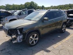 Jeep salvage cars for sale: 2021 Jeep Cherokee Limited