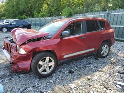 Jeep salvage cars for sale: 2009 Jeep Compass Limited