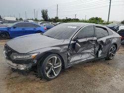 Vehiculos salvage en venta de Copart Miami, FL: 2020 Honda Accord Sport