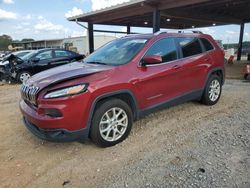 Salvage cars for sale at Tanner, AL auction: 2017 Jeep Cherokee Latitude