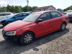 Salvage cars for sale at York Haven, PA auction: 2015 Volkswagen Jetta Base