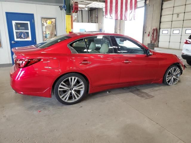 2021 Infiniti Q50 Sensory