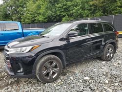 Toyota Vehiculos salvage en venta: 2017 Toyota Highlander Limited