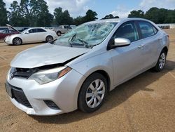 Salvage cars for sale from Copart Longview, TX: 2016 Toyota Corolla L