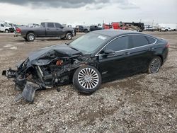 Vehiculos salvage en venta de Copart Houston, TX: 2018 Ford Fusion TITANIUM/PLATINUM Phev