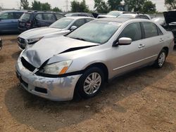 Honda salvage cars for sale: 2006 Honda Accord LX