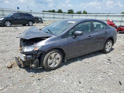 Honda salvage cars for sale: 2015 Honda Civic LX