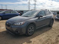 Salvage cars for sale from Copart Elgin, IL: 2022 Subaru Crosstrek Sport