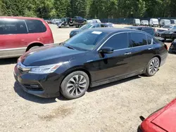 Honda salvage cars for sale: 2017 Honda Accord Touring Hybrid