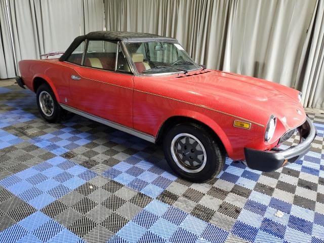 1980 Fiat 124 Spyder