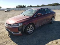 Salvage cars for sale from Copart Anderson, CA: 2015 Chrysler 200 Limited