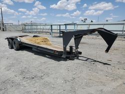 Salvage trucks for sale at Anthony, TX auction: 1991 Homemade Trailer