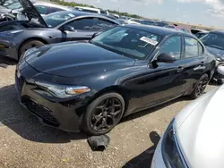 Salvage cars for sale at Houston, TX auction: 2021 Alfa Romeo Giulia Sport