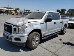 Salvage cars for sale at Sacramento, CA auction: 2018 Ford F150 Supercrew