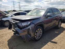 Salvage cars for sale at Elgin, IL auction: 2020 Toyota Rav4 XLE Premium