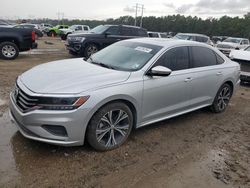 Salvage cars for sale at auction: 2021 Volkswagen Passat SE