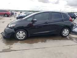 Salvage cars for sale at Grand Prairie, TX auction: 2015 Honda FIT LX