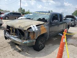 Chevrolet Silverado k1500 lt salvage cars for sale: 2011 Chevrolet Silverado K1500 LT