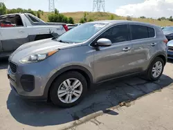 Salvage cars for sale at Littleton, CO auction: 2019 KIA Sportage LX