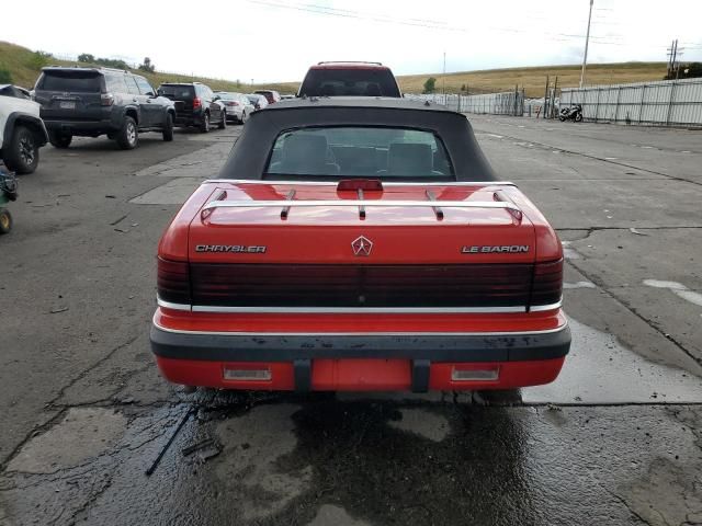 1989 Chrysler Lebaron