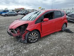 Salvage cars for sale from Copart Cahokia Heights, IL: 2013 Honda FIT Sport