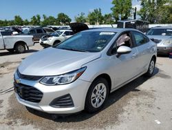 Salvage cars for sale at Bridgeton, MO auction: 2019 Chevrolet Cruze LS