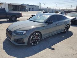 Salvage cars for sale at Sun Valley, CA auction: 2022 Audi S5 Premium Plus
