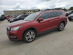 Salvage cars for sale at Wilmer, TX auction: 2019 Subaru Ascent Premium