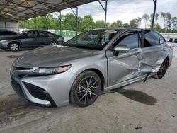 Salvage cars for sale at Cartersville, GA auction: 2021 Toyota Camry SE