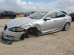 Salvage cars for sale at Houston, TX auction: 2012 Jaguar XF Portfolio