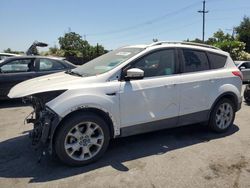 Salvage cars for sale at San Martin, CA auction: 2015 Ford Escape Titanium