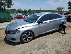 Honda Accord Sport salvage cars for sale: 2022 Honda Accord Sport