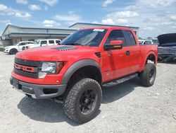 Ford salvage cars for sale: 2012 Ford F150 SVT Raptor