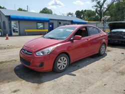 Salvage cars for sale at Wichita, KS auction: 2017 Hyundai Accent SE