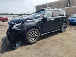 Nissan salvage cars for sale: 2022 Nissan Armada SL