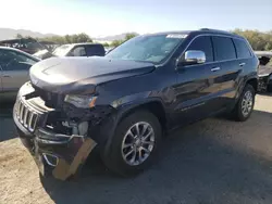 Salvage cars for sale at Las Vegas, NV auction: 2015 Jeep Grand Cherokee Limited