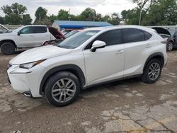 Salvage cars for sale at Wichita, KS auction: 2016 Lexus NX 200T Base