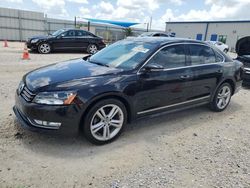 Volkswagen salvage cars for sale: 2012 Volkswagen Passat SEL