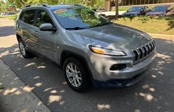 Jeep salvage cars for sale: 2016 Jeep Cherokee Latitude