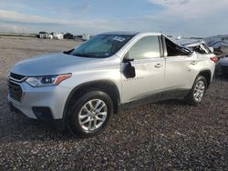 Salvage cars for sale at Houston, TX auction: 2020 Chevrolet Traverse LS