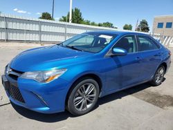 Salvage cars for sale at Littleton, CO auction: 2017 Toyota Camry LE