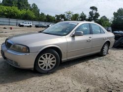 Salvage cars for sale at Hampton, VA auction: 2003 Lincoln LS