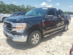 Salvage cars for sale at Houston, TX auction: 2021 Ford F150 Supercrew